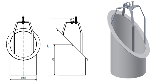 Optimierter Siebkorbfilter